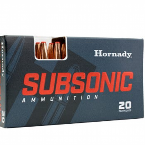 Hornady Subsonic Brass .45-70 Gov 410-Grain 20-Rounds Sub-X