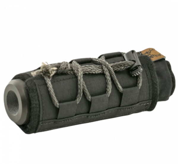 T&K 7" Kilo Suppressor Cover Black Bolt Action Guns Only