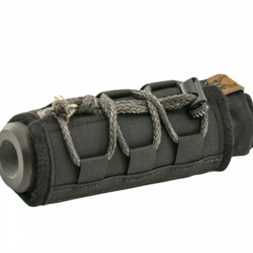 T&K 5" Kilo Suppressor Cover Black Bolt Action Guns Only