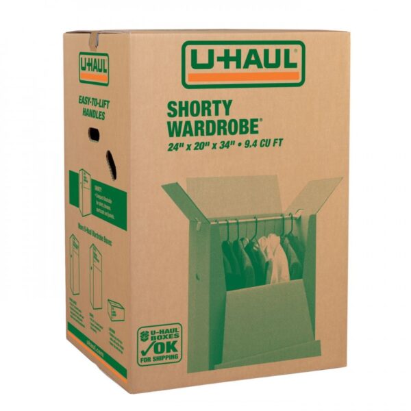 Uhaul Wardrobe Box Short